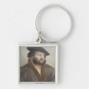 Portrait of Hans Holbein (1497/8-1543) engraved by Key Ring