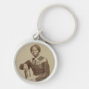 Portrait of Harriet Tubman 1868-69 Key Ring