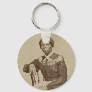 Portrait of Harriet Tubman 1868-69 Key Ring