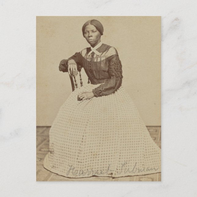 Portrait of Harriet Tubman | 1868-69 Postcard (Front)