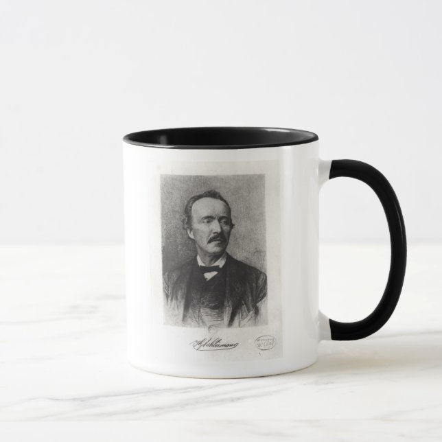 Portrait of Heinrich Schliemann Mug (Right)