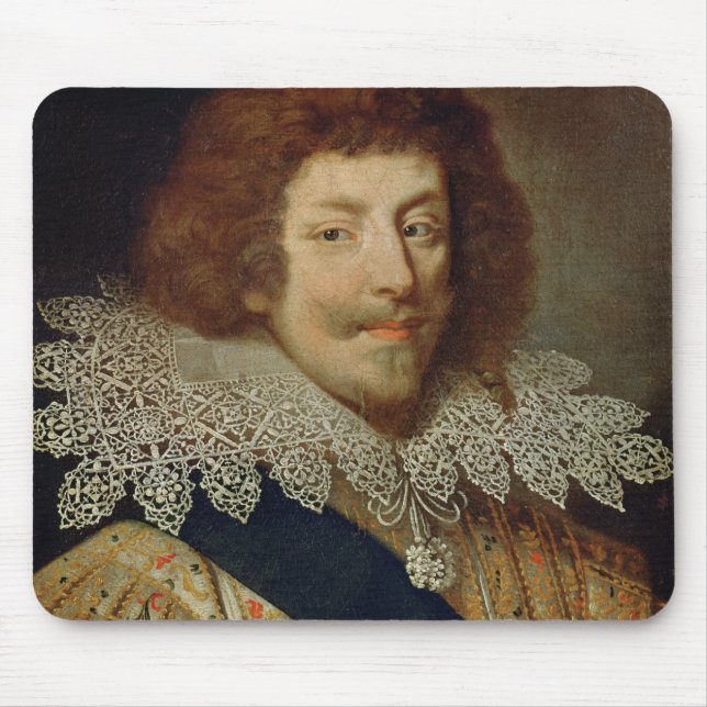 Portrait of Henri  Duke of Montmorency Mouse Mat (Front)