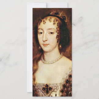 Portrait Of Henrietta Of France Queen Of England