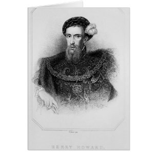Portrait of Henry Howard  Earl of Surrey