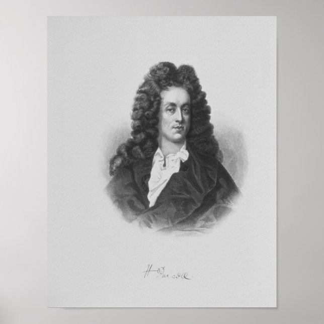 Portrait of Henry Purcell Poster (Front)