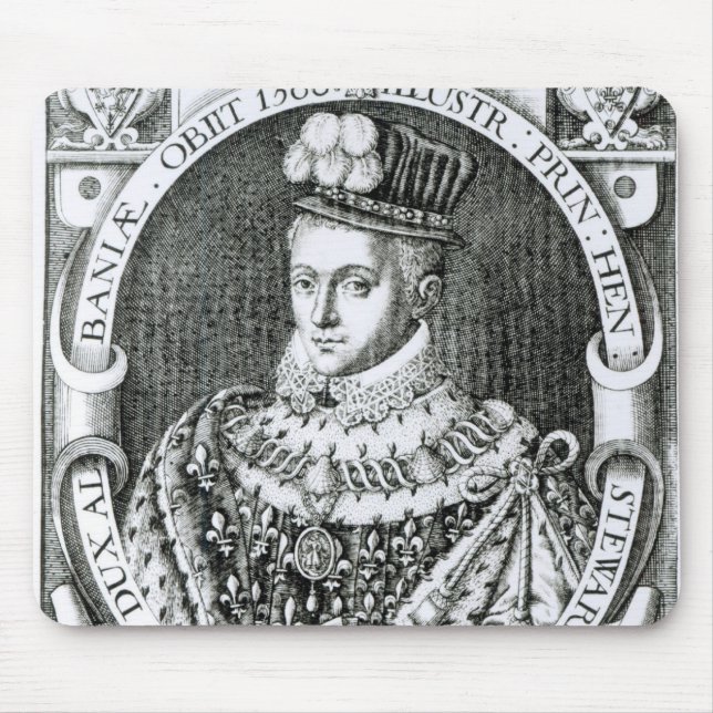 Portrait of Henry Stewart Mouse Mat (Front)