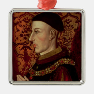 Portrait of Henry V Metal Tree Decoration