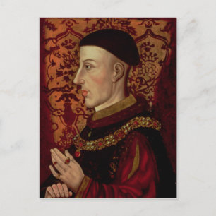 Portrait of Henry V Postcard
