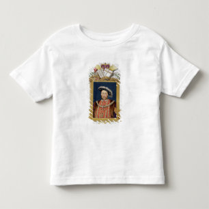 Portrait of Henry VIII (1491-1547) as Defender of Toddler T-Shirt