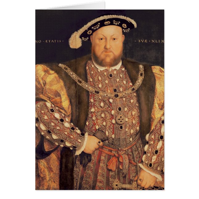 Portrait of Henry VIII  aged 49, 1540 (Front)