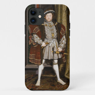 Portrait of Henry VIII by Hans Holbein the Younger iPhone 11 Case