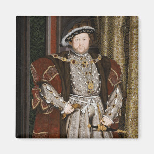 Portrait of Henry VIII (Hans Holbein the Younger) Magnet
