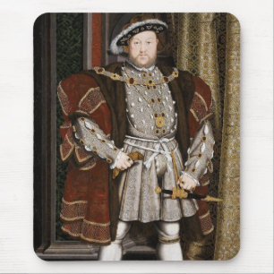 Portrait of Henry VIII (Hans Holbein the Younger) Mouse Mat