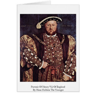 Portrait Of Henry Viii Of England