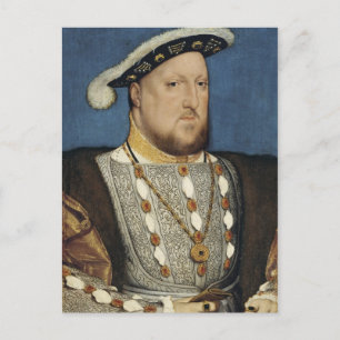 Portrait of Henry VIII of England by Hans Holbein Postcard