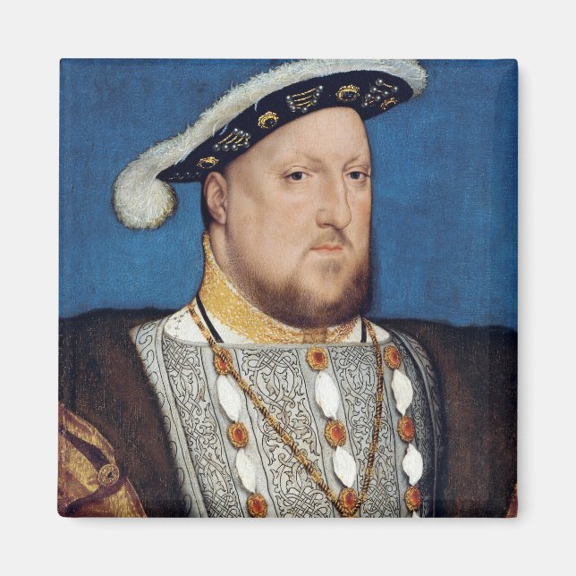 Portrait of Henry VIII of England, Holbein Magnet (Front)