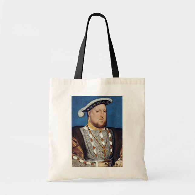 Portrait of Henry VIII of England, Holbein Tote Bag (Front)