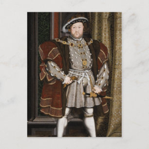 Portrait of Henry VIII Postcard