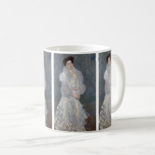 Portrait of Hermine Gallia by Gustav Klimt Coffee Mug