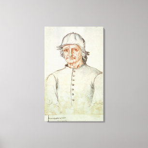 Portrait of Hieronymus Bosch Canvas Print