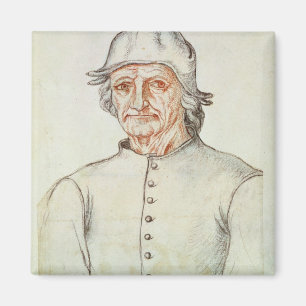 Portrait of Hieronymus Bosch Magnet