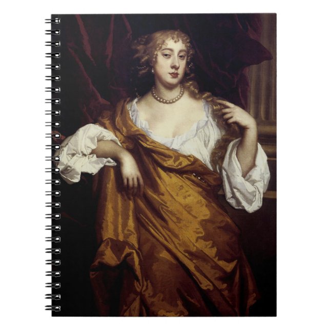 Portrait of Hon. Mary Wharton Notebook (Front)