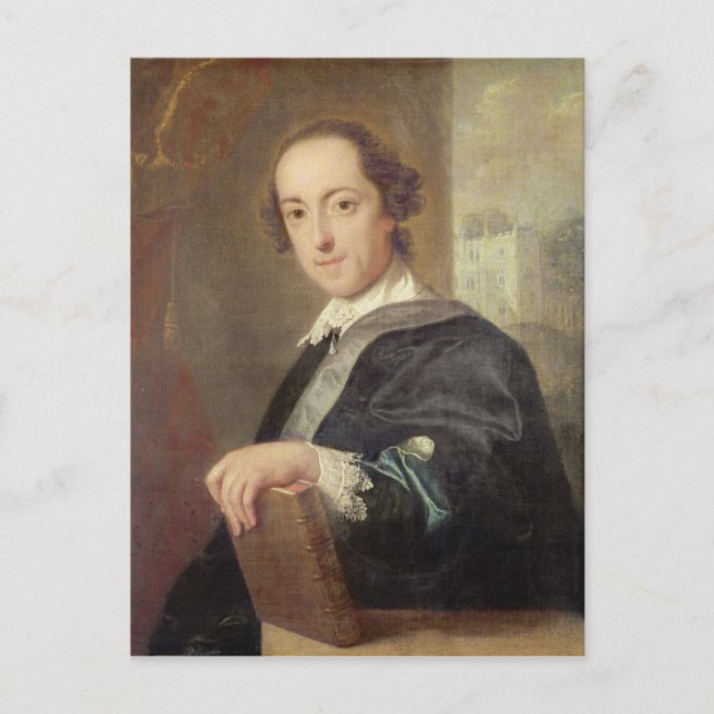 Portrait of Horatio Walpole Postcard (Front)