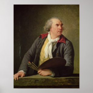 Portrait of Hubert Robert  1788 Poster