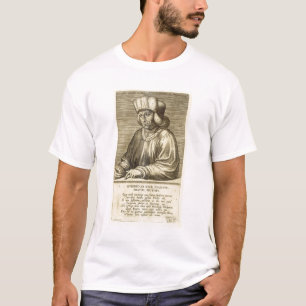 Portrait of Hubert van Eyck (1366-1426) plate 1 fr T-Shirt