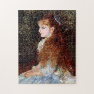 Portrait of Irene Cahen D'anvers by Pierre-Auguste Jigsaw Puzzle