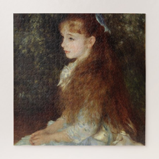 Portrait of Irene - Renoir Impressionist Painting Jigsaw Puzzle (Vertical)