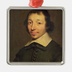 Portrait of Isaac-Louis Lemaistre de Sacy 1658 Metal Tree Decoration