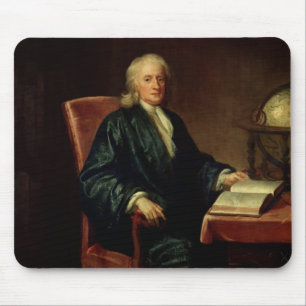 Portrait of Isaac Newton , c.1726 Mouse Mat