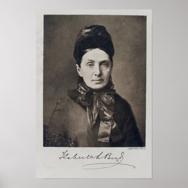 Portrait of Isabella Bird Bishop Poster (Front)