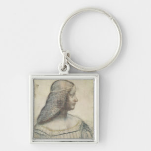 Portrait of Isabella d'Este Key Ring
