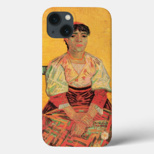 Portrait of Italian Woman by Vincent van Gogh iPhone 13 Case