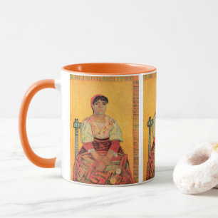 Portrait of Italian Woman by Vincent van Gogh Mug