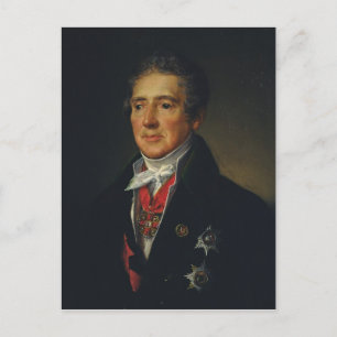 Portrait of Ivan Dmitriev, 1835 Postcard