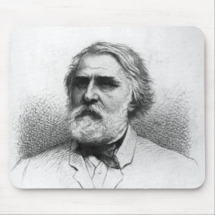 Portrait of Ivan Turgenev Mouse Mat