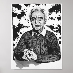 Portrait of Jack Kirby  King of Comics Poster