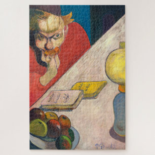 Portrait of Jacob Meyer de Haan Gauguin Jigsaw Puzzle