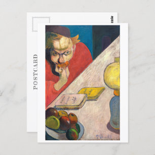 Portrait of Jacob Meyer de Haan Gauguin Postcard