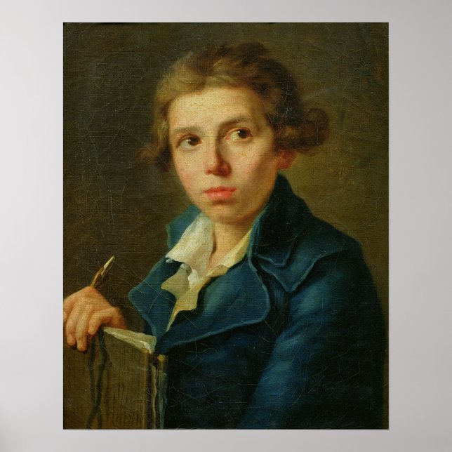 Portrait of Jacques-Louis David  as a Youth Poster (Front)