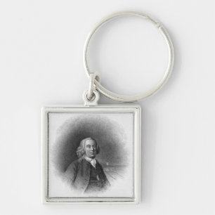 Portrait of James Brindley Key Ring