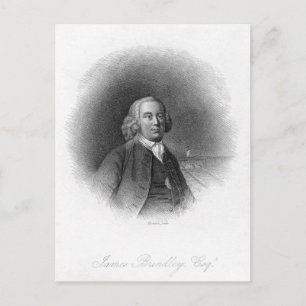 Portrait of James Brindley Postcard