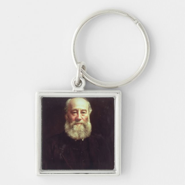 Portrait of James Prescott Joule Key Ring (Front)