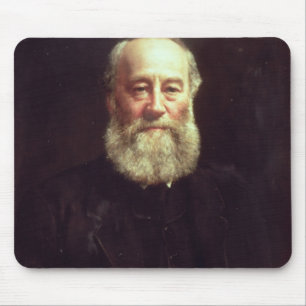 Portrait of James Prescott Joule Mouse Mat