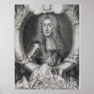 Portrait of James VII of Scotland, II of England ( Poster