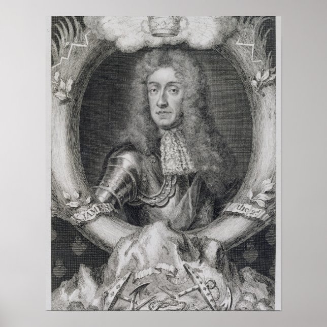 Portrait of James VII of Scotland, II of England ( Poster (Front)