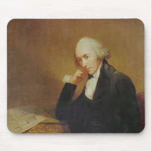 Portrait of James Watt 1792 Mouse Mat